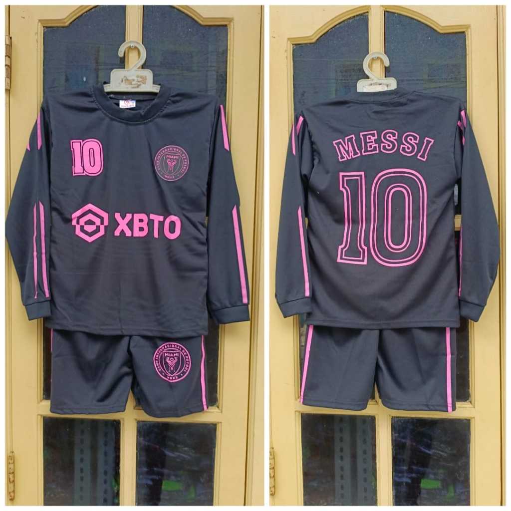 Baju kiper PSG anak baju futsal  baju bola lengan panjang Jersey baju bola anak size 7-12 thn
