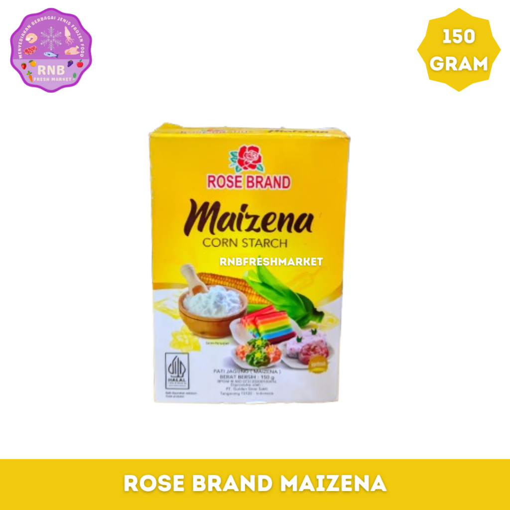 

Rose Brand Tepung Maizena Netto 150 Gram