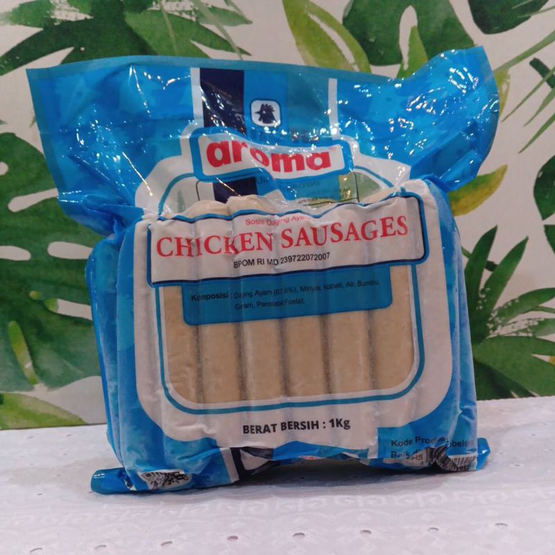 

Aroma Chicken Sausages/Sosis Ayam 1kg HALAL