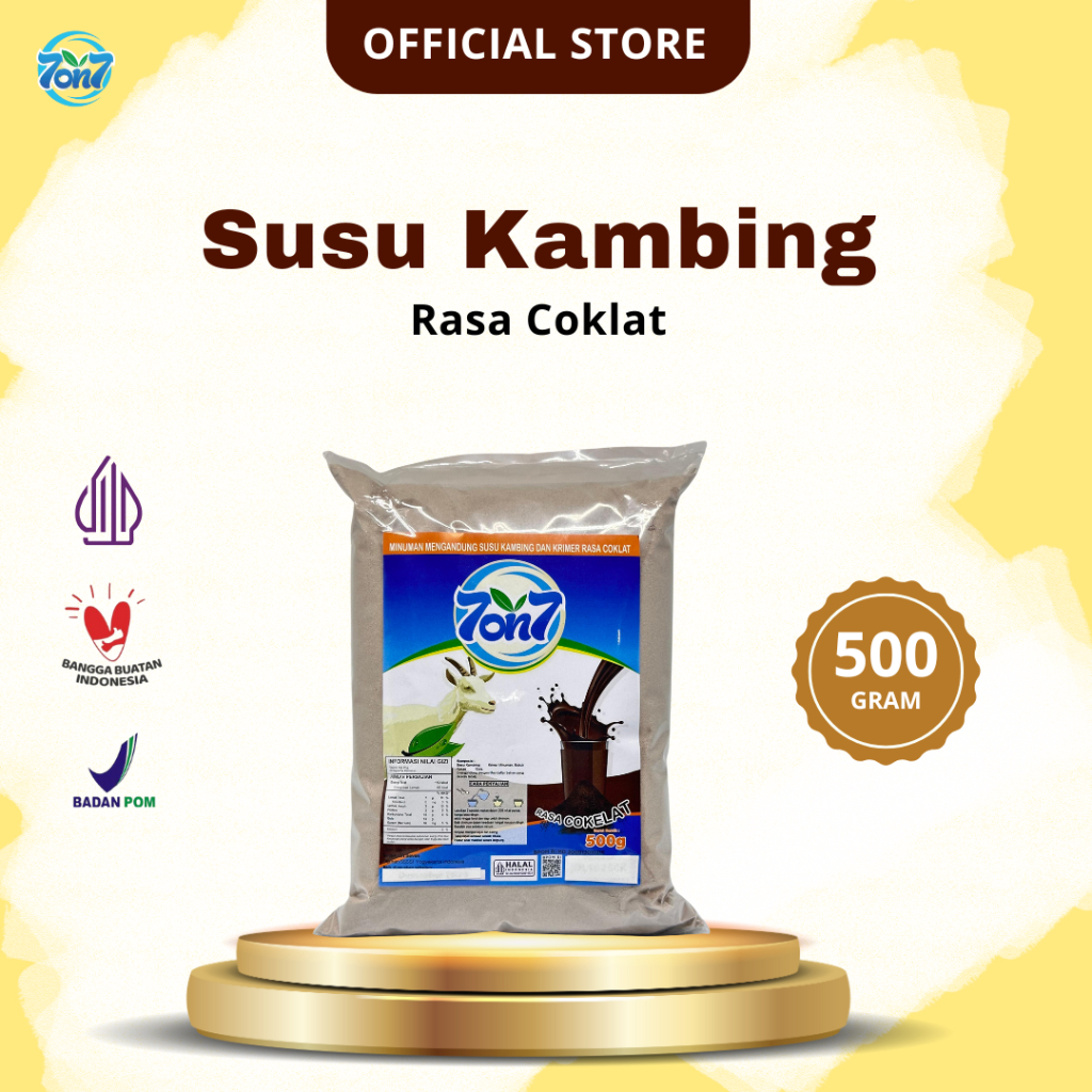 

Susu Kambing Rasa Coklat 500gr