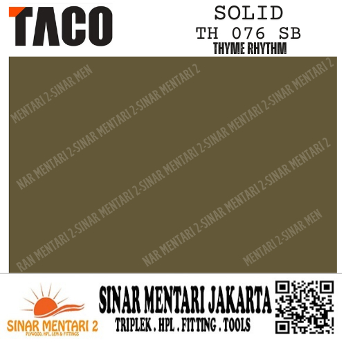 TACO HPL ULTIMATE SOLID TH 076 SB THYME RHYTHM