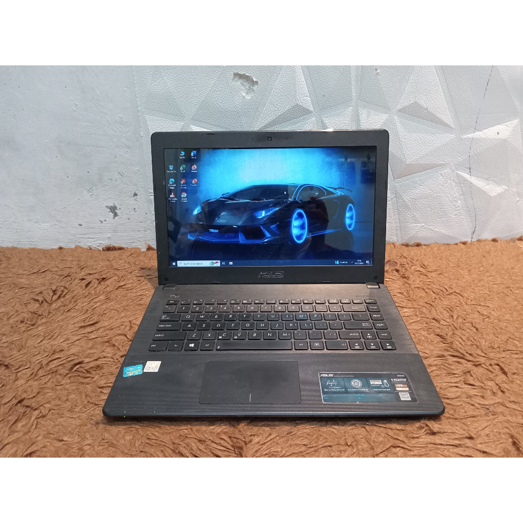 Laptop Asus X452C RAM 4GB HDD 320GB CORE I3 GEN3 NO MINUS