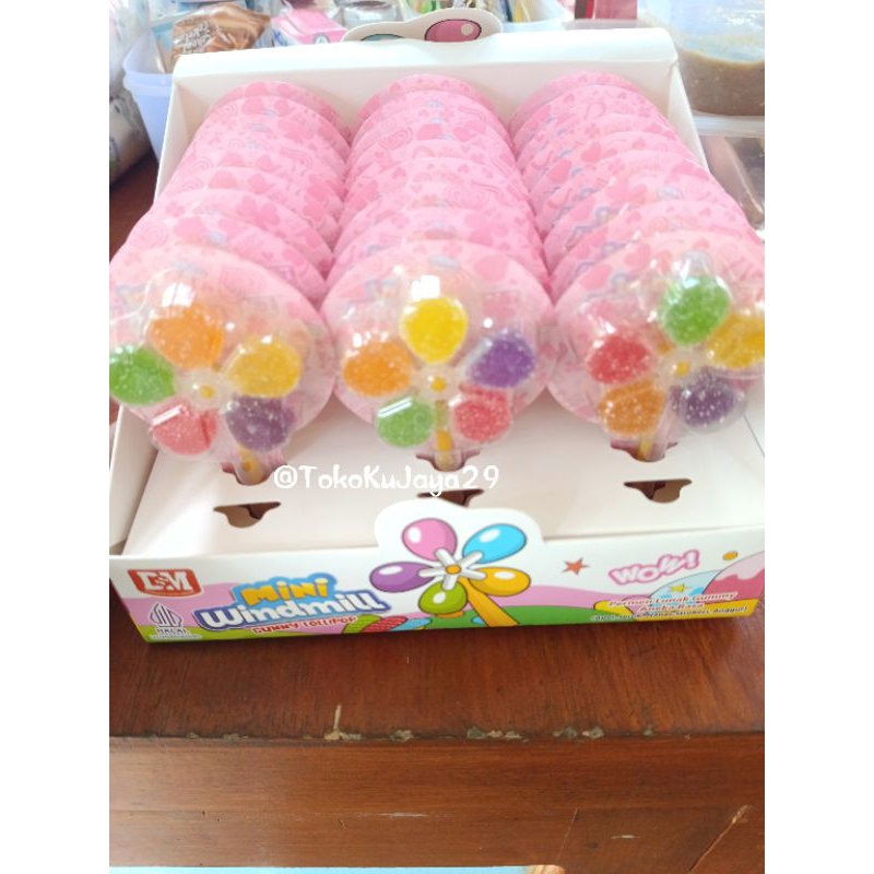 

MINI WINDMILL 30PCS/GUMMY LOLLIPOP