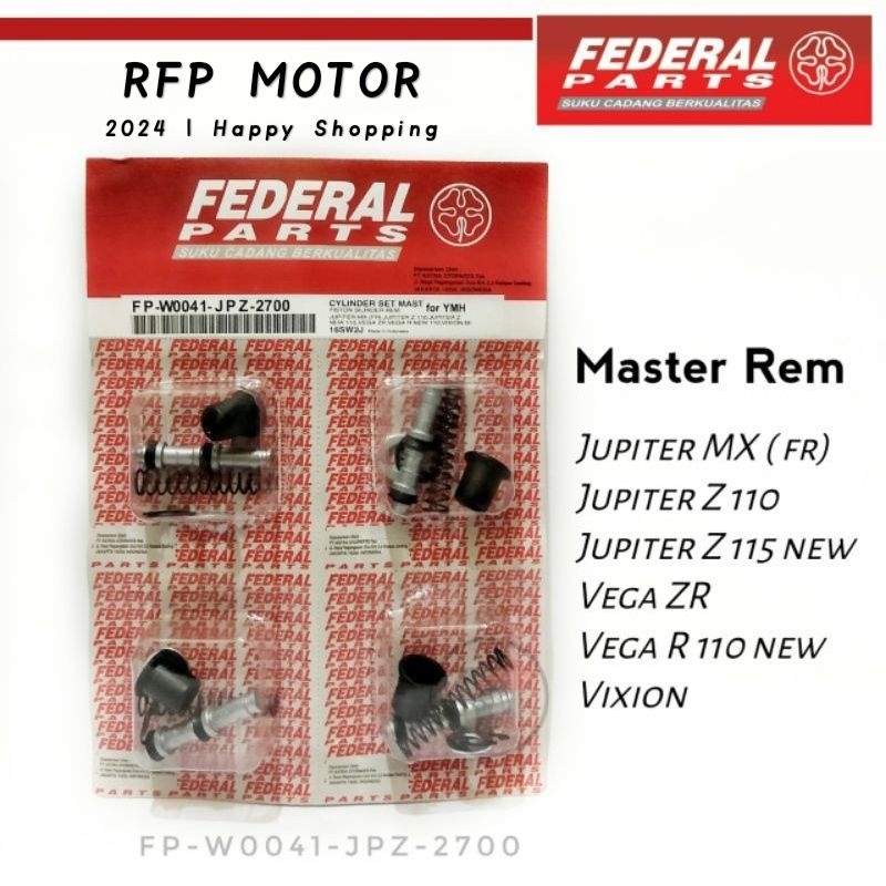 Seal master rem depan FEDERAL JUPITER Z, JUPITER MX, VEGA ZR,VEGA R NEW, VIXION, MIO