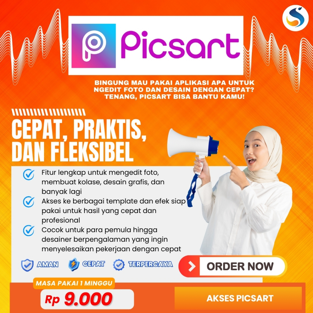 AKUN PICSART BERKUALITAS | CEPAT & ANTI RIBET | GRATIS KONSULTASI