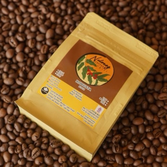 

(Biji Sangrai) Ndorog Roasted Bean Kopi Robusta Wonogiri 500g