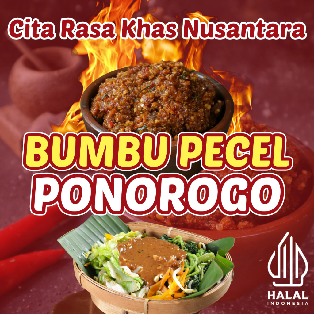

Bumbu Pecel khas Ponorogo yang Membawa Tradisi Pedas Khas Jawa Timur