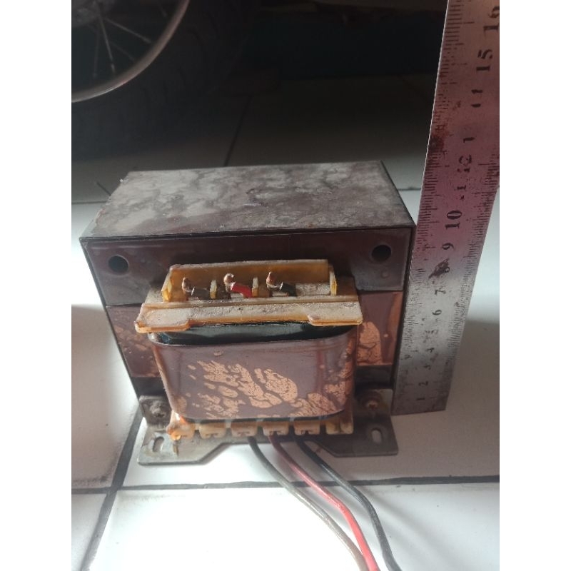 Trafo 10 ampere besar CT 45 volt