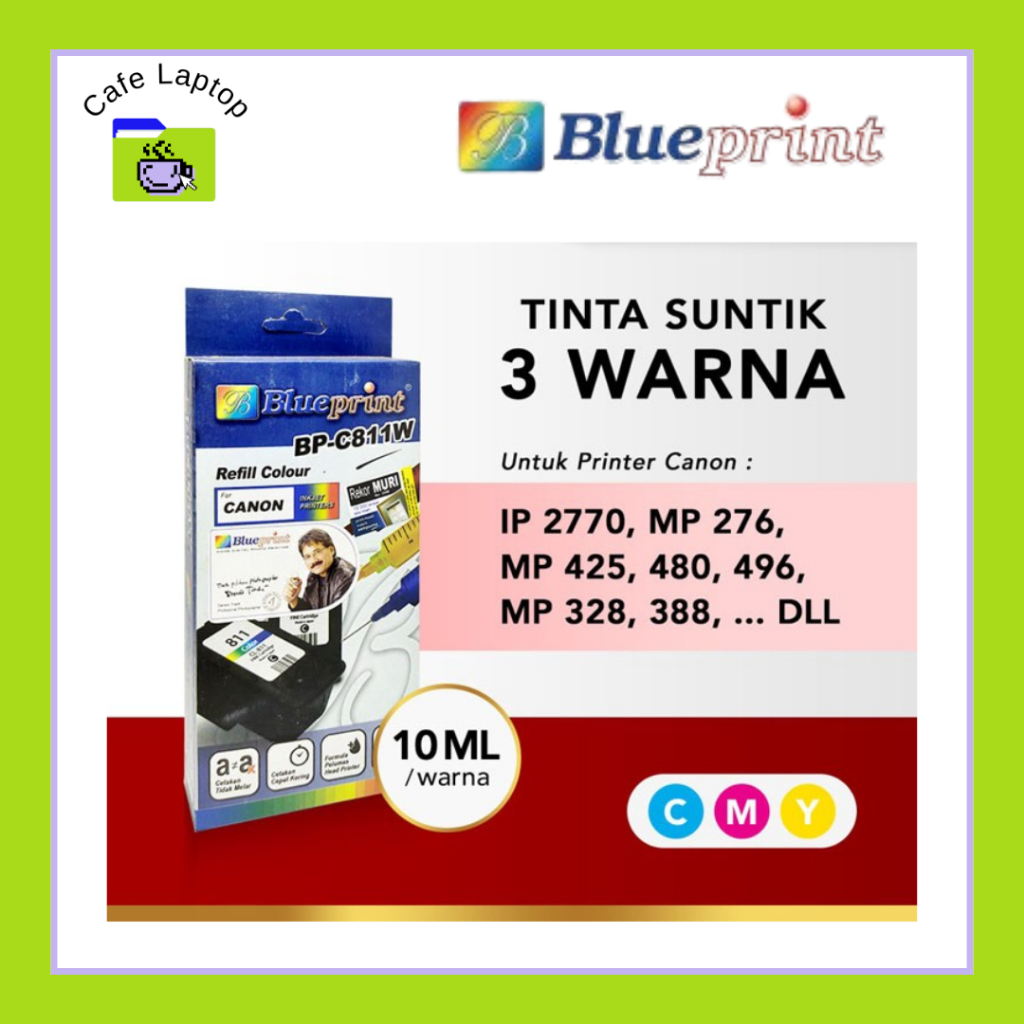 Tinta Refill Canon / tinta suntik BLUEPRINT For Printer Canon Black