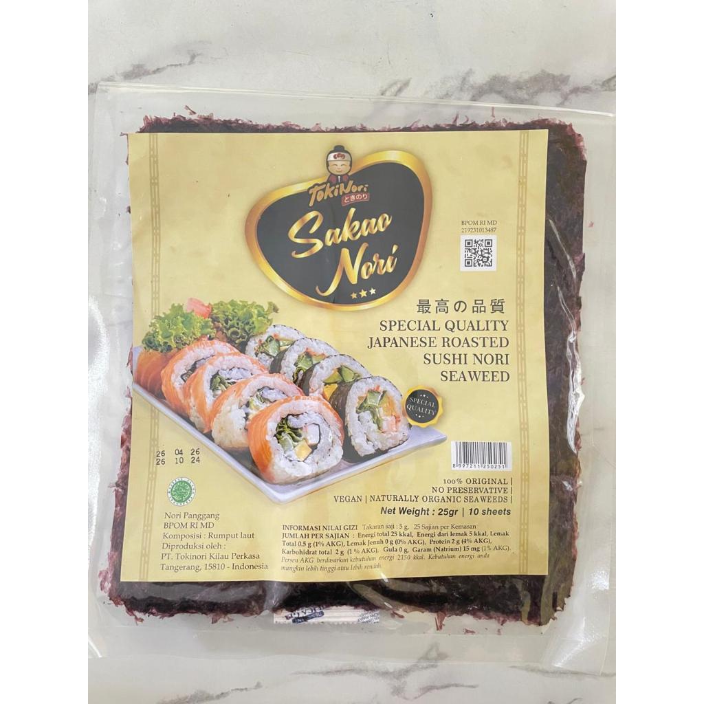 

TokiNori Sakao Nori 10 Sheets