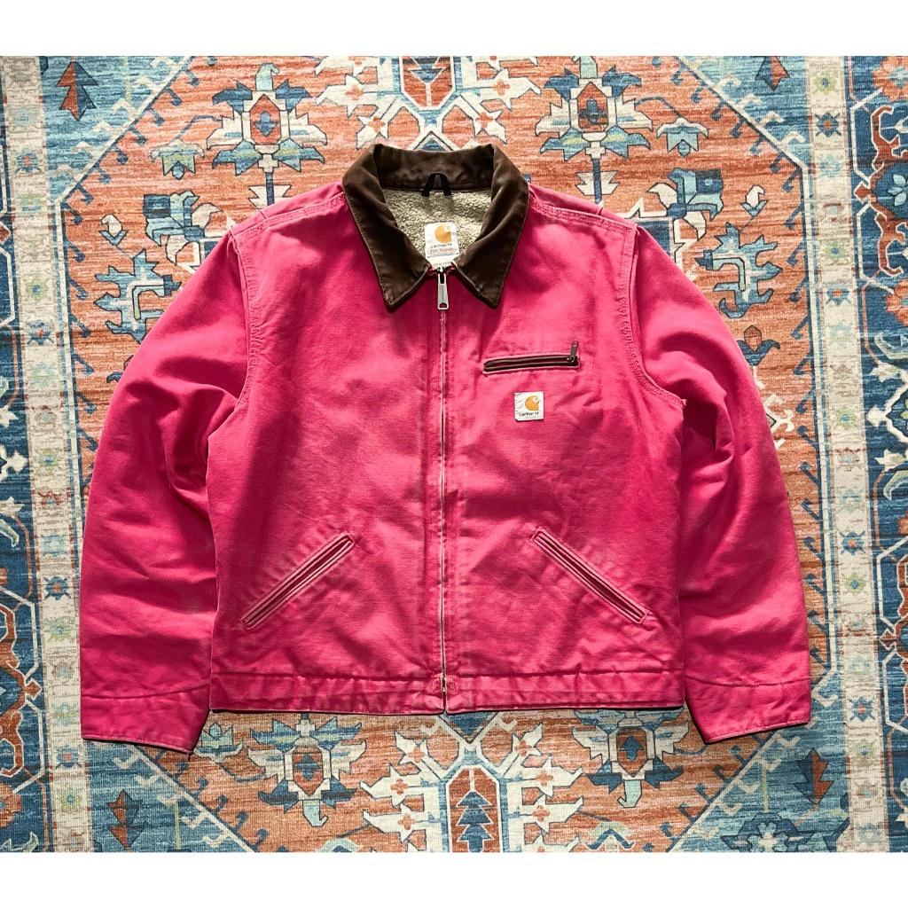 CARHARTT DETROIT JACKET WJ097 SCA - SCARLETT