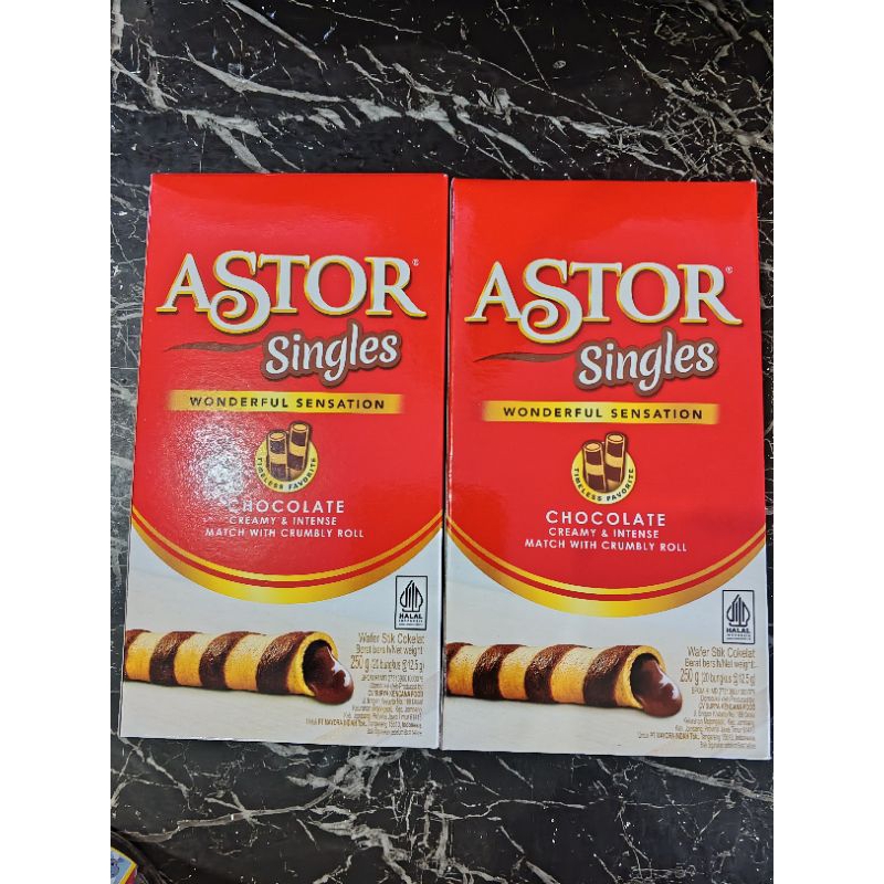 

ASTOR SINGLES CHOCOLATE CREAMY & INTENSE