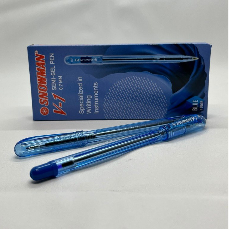 

Bolpoin Snowman V1 Biru 0.7 mm (1 pcs)