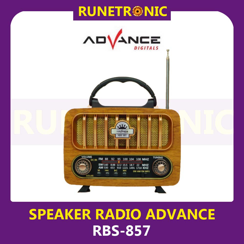 Speaker Radio Bluetooth ADVANCE RBS-857 ORIGINAL