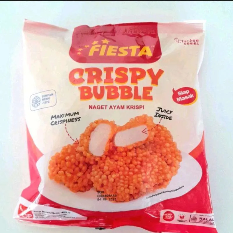 

fiesta chicken nugget crispy bubble