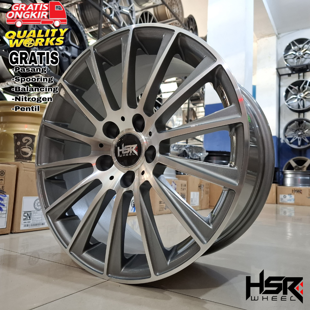 Velg Racing Mobil Mercy Ring 16 Velg Mobil Mercedes Hsr Wheel Rostock Blade