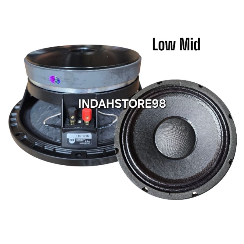 Speaker 10 Inch RCF L10/750YK Mid Balap Speaker Midle 10"  RCF L10 / 750YK GradeA