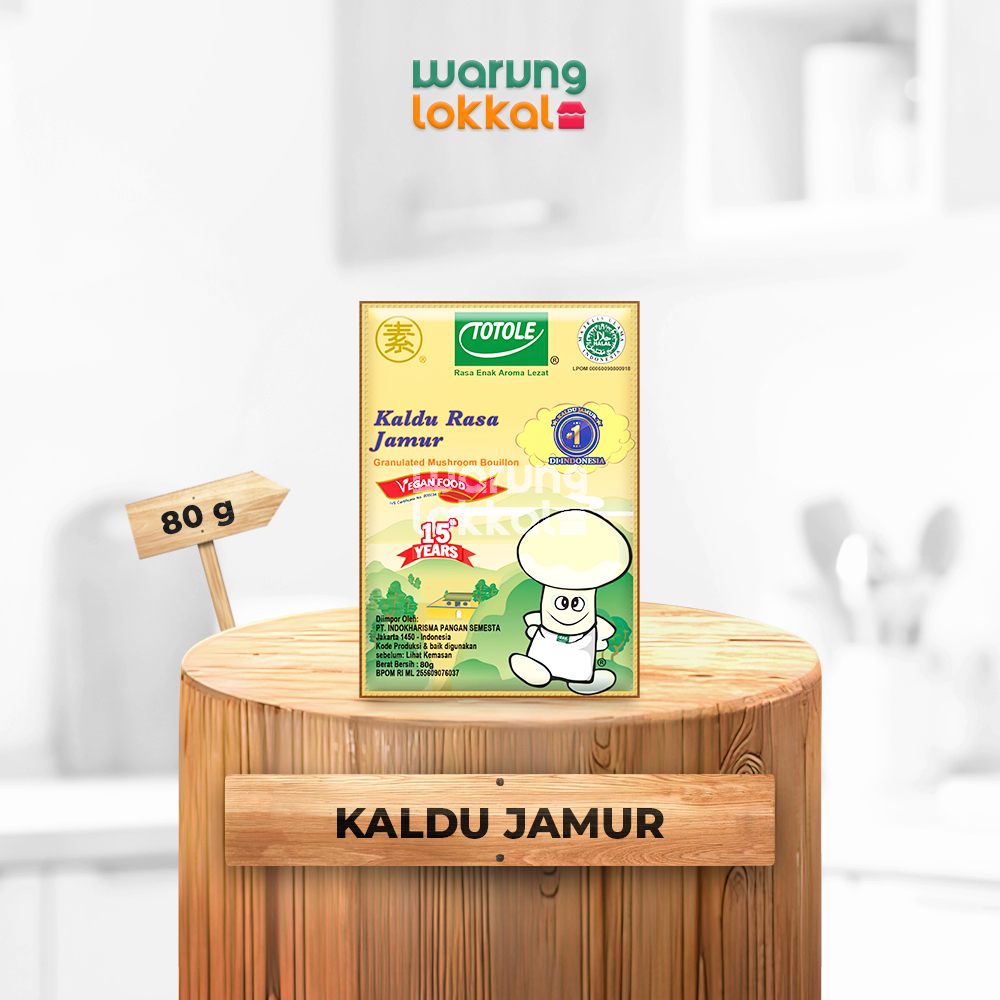 

Totole Kaldu Rasa Jamur 80g - Warung Lokkal