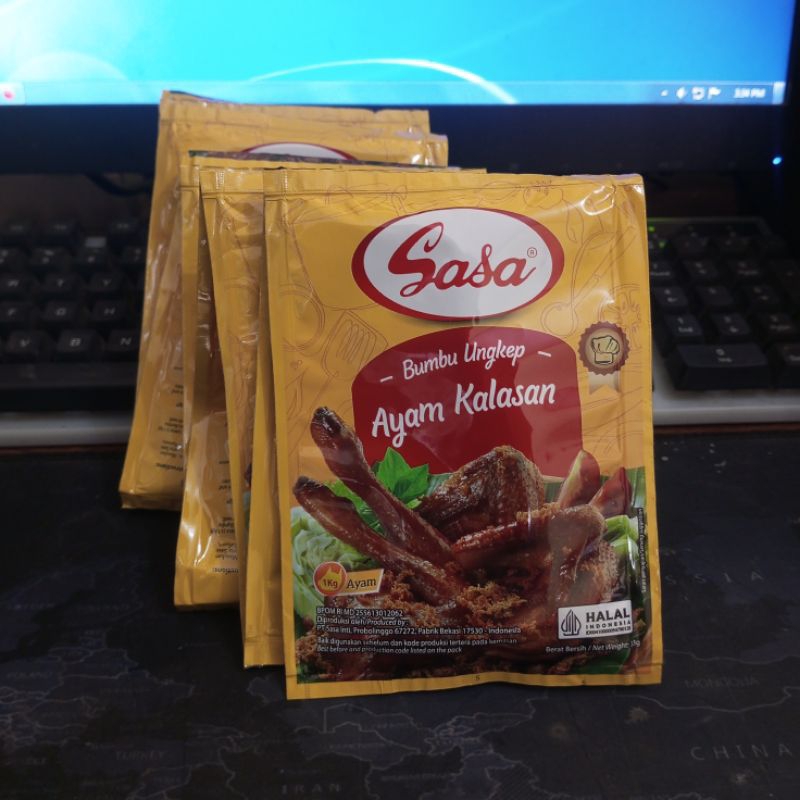 

Sasa Bumbu Ungkep Ayam Kalasan 33gr x 10pcs | per RENCENG