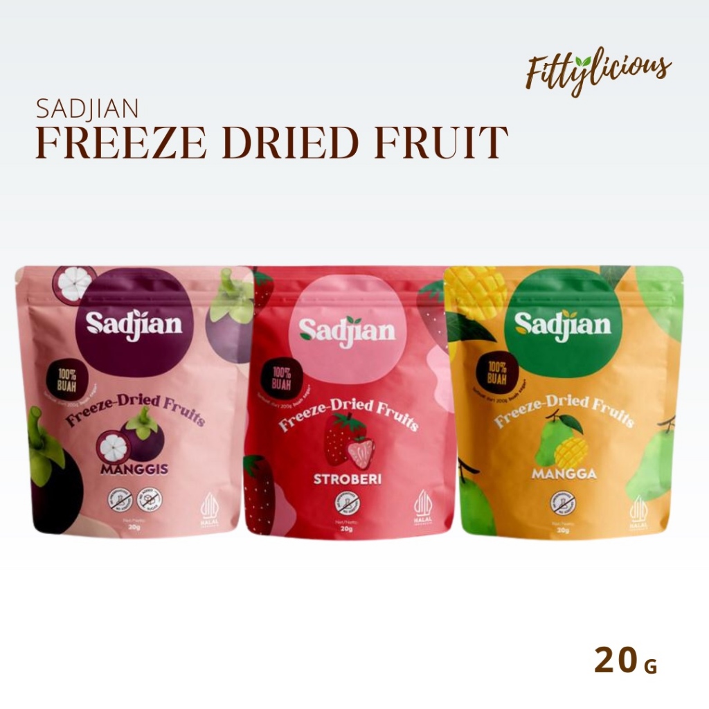 

Sadjian Freeze Dried Fruits (Keripik Buah Kering) 20 Gram