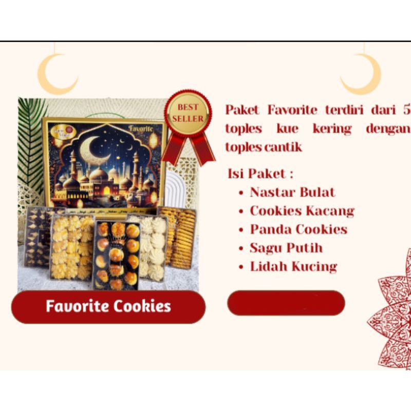 

hampers parcel lebaran ramadhan favorite cookies