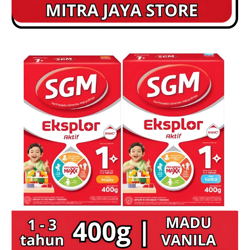 

Susu SGM 1+ 400 Gram