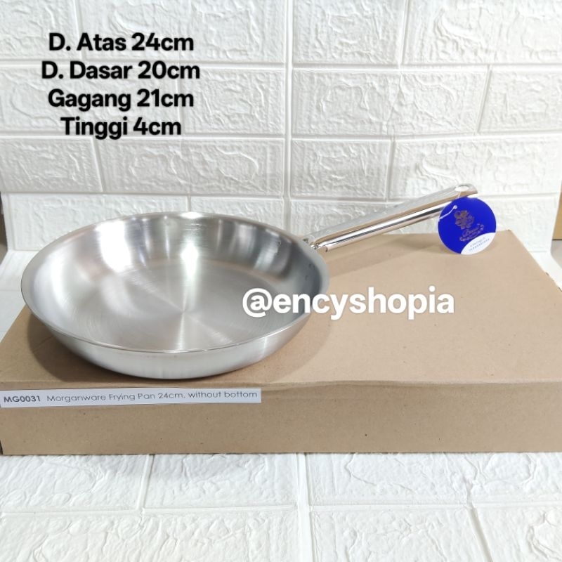 Wajan Frypan Stainless Steel BIMA Morganware 24cm