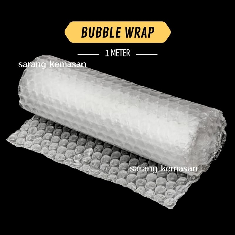 

Bubble wraping 120 CM X 100 CM / Plastik Bubble Wraping Tambahan Packing / Pembungkus Barang - MTR
