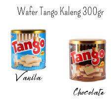 

Wafer Tango Kaleng / Tanggo cokelat/ tango vanila / wafer lebaran