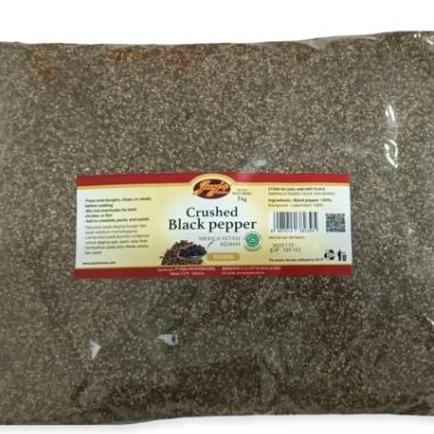 

Jays Crushed Blackpepper Bumbu Merica Hitam Remah 1 Kg