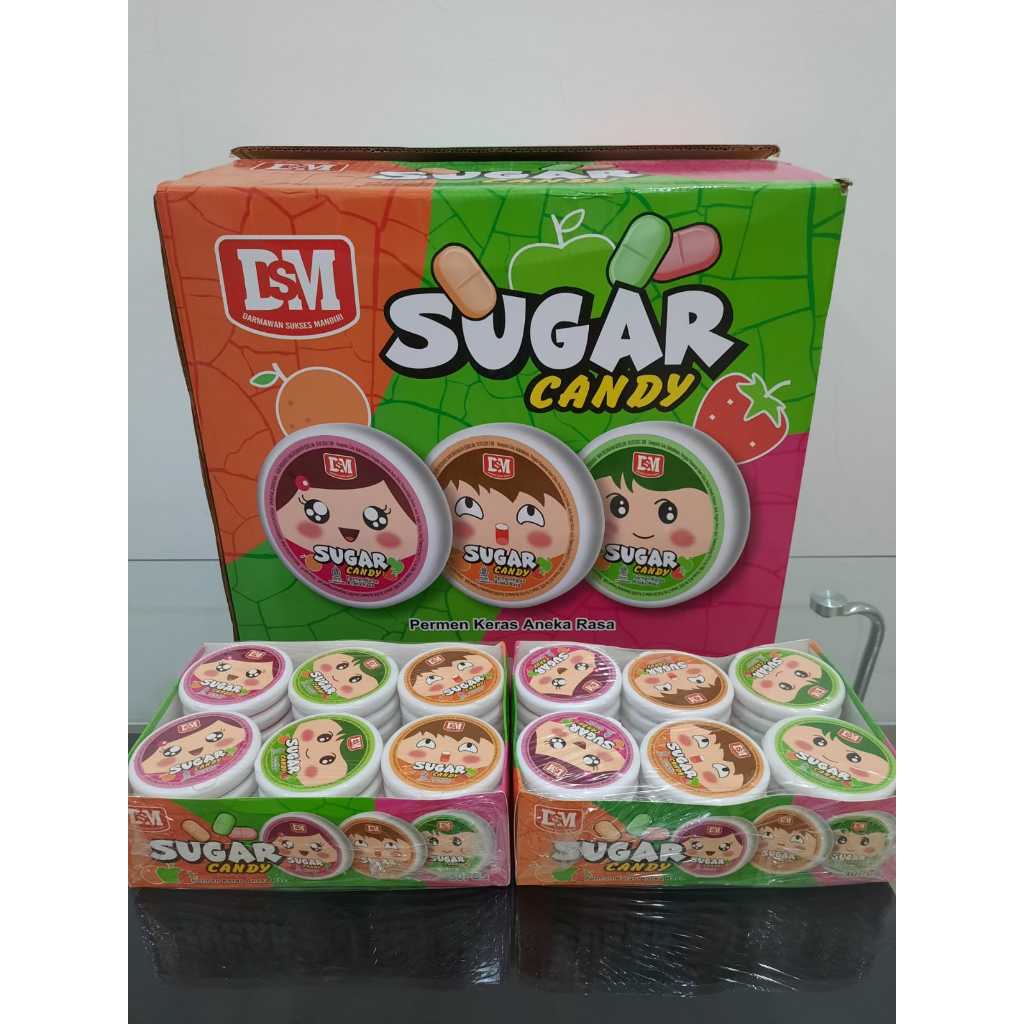 

Makanan DSM Sugar Candy HALAL 30pcs 385gr