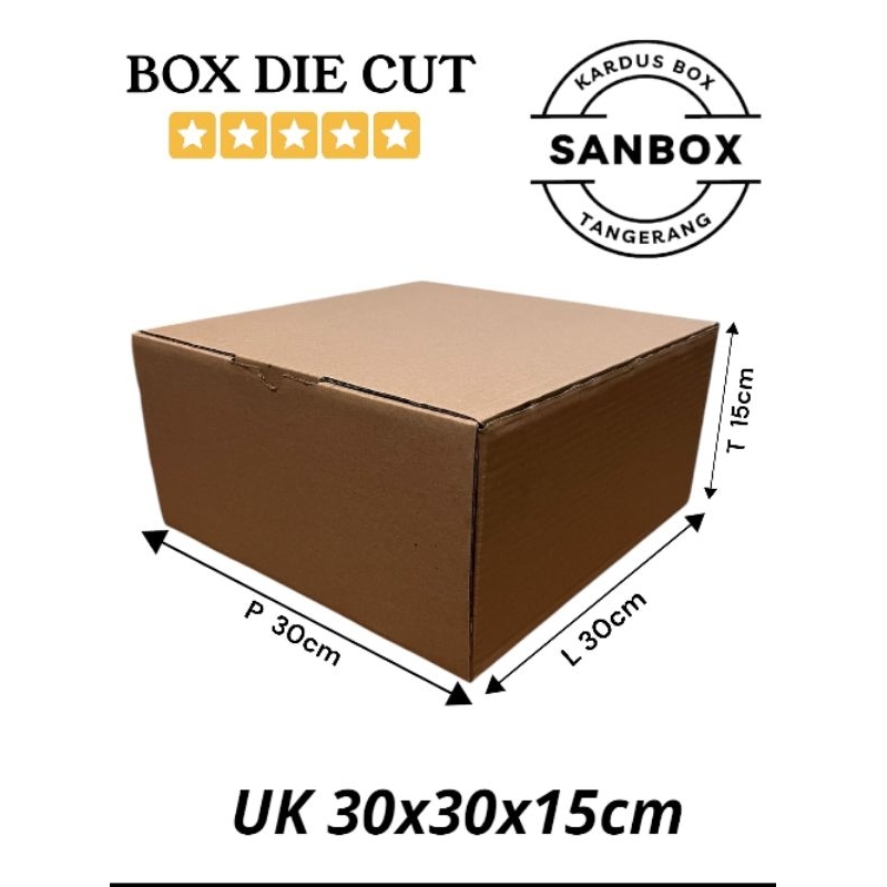 

Kardus Die Cut Polos uk 30x30x15cm
