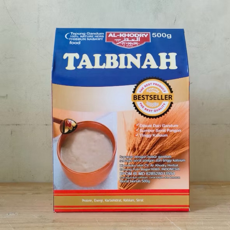 

Bubur Gandum Talbinah Al-Khodry 500 Gram