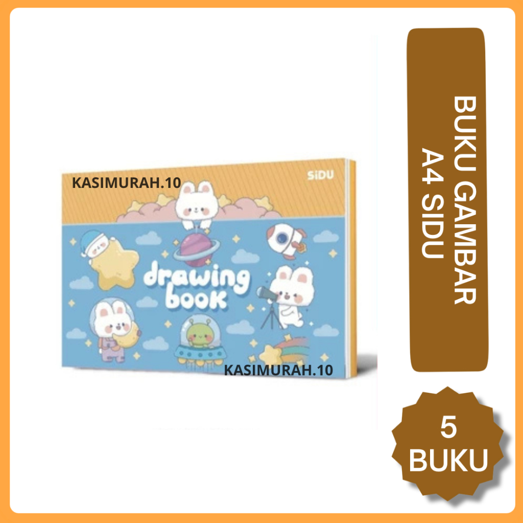 

Buku Gambar A4 Sidu (1 Pack / 5 Buku)