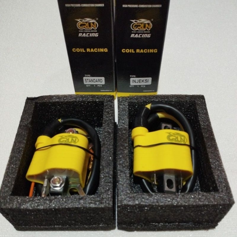 CRUN COIL RACING STANDARD /INJEKSI /INJECTION UNIVERSAL MOTOR LAMA /VARIO 150 FI /BEAT FI /JUPITER /