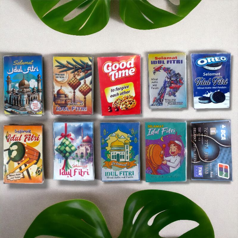 

Amplop Lebaran Hari Raya Idul Fitri Isi 50pcs Angpao Karakter Lucu Ramadhan 2025 Kemasan Mika