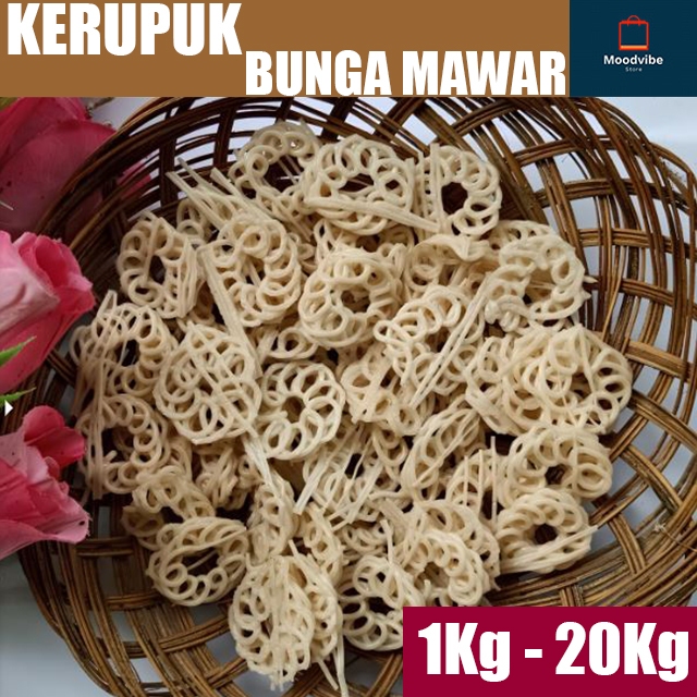 

Kerupuk Bunga Mawar Kecil Puith 1Kg - 20Kg