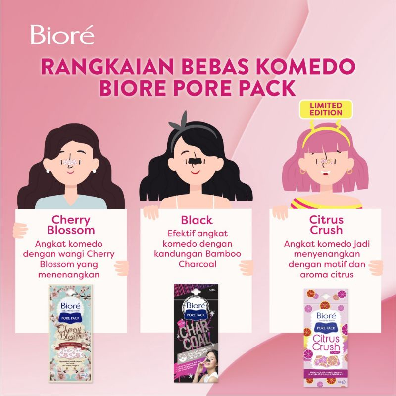 Biore pore pack angkat komedo