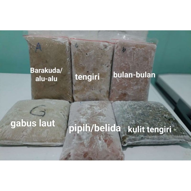 

Ikan Giling Tenggiri Premium 1 Kg
