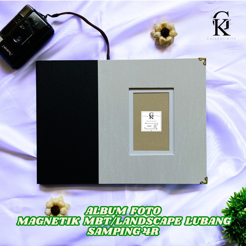 ALBUM FOTO MAGNETIK MBT/LANDSCAPE LUBANG SAMPING 4R/ALBUM POLAROID/ALBUM 2R,3R,4R,5R