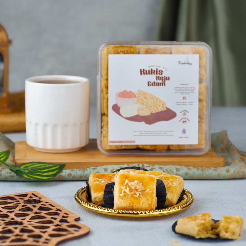 

Kue Kering Lebaran Cookies Keju Edam Gluten Free