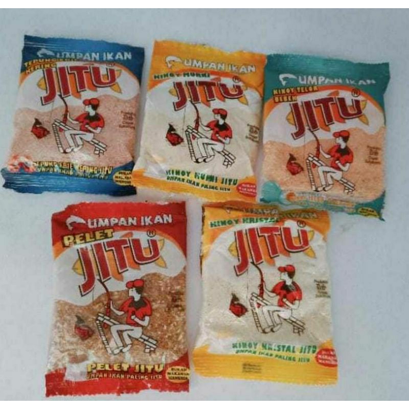 Umpan pancing jitu / umpan pelet jitu