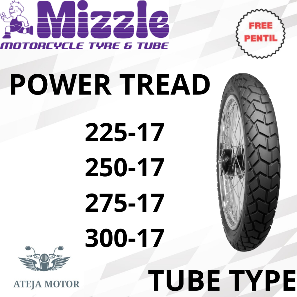 Ban Ring 17 Ban Mizzle Power Tread 225-17 250-17 275-17 300-17 Ban Ring 17 Ban Motor Ring 17