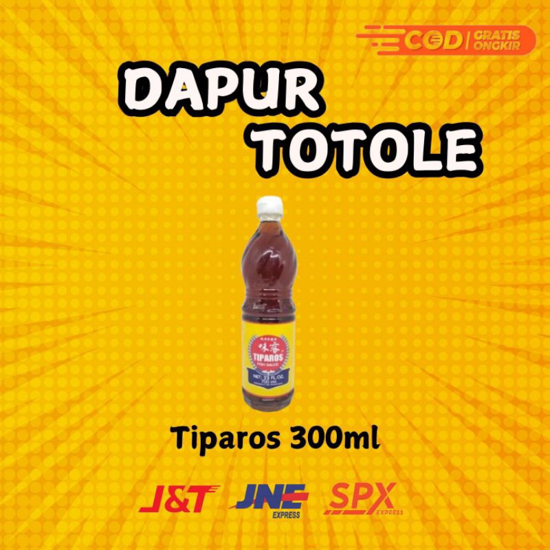 

Tiparos Fish Sauce 300ml / Kecap Ikan Thailand 300ml (Exp SEPTEMBER 2026)