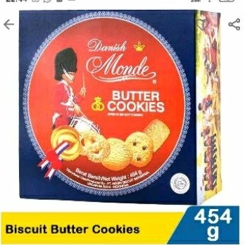 

MONDE BISKUIT BUTTER COOKIES KALENG 454gr