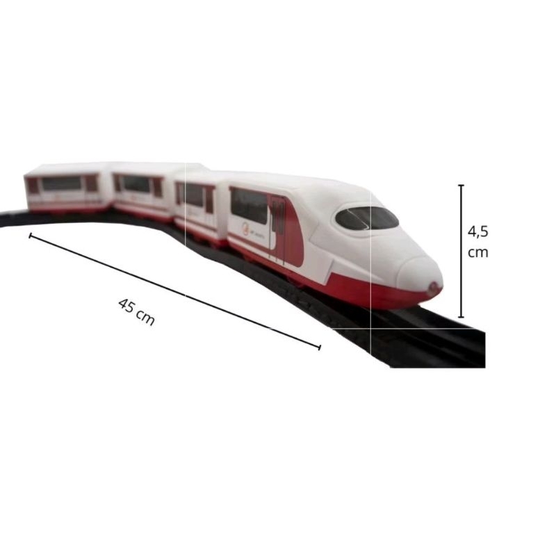 Kereta Mainan MRT dan LRT Train and Track  -- RKC09003-3