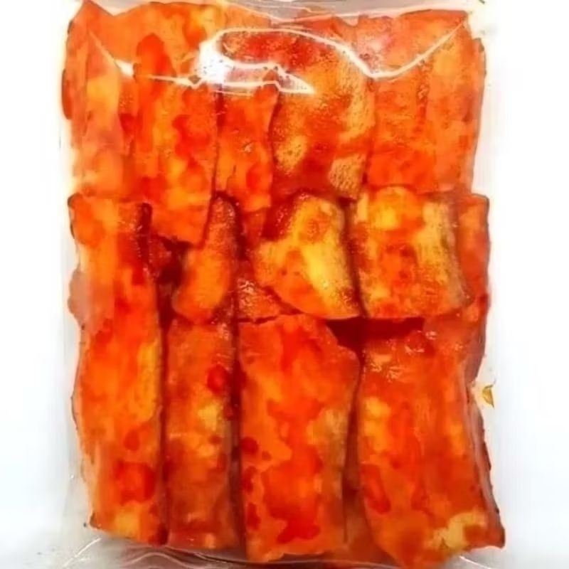 

Kripik Balado Alvino 500gr keripik singkong sanjai Padang pedas manis gurih