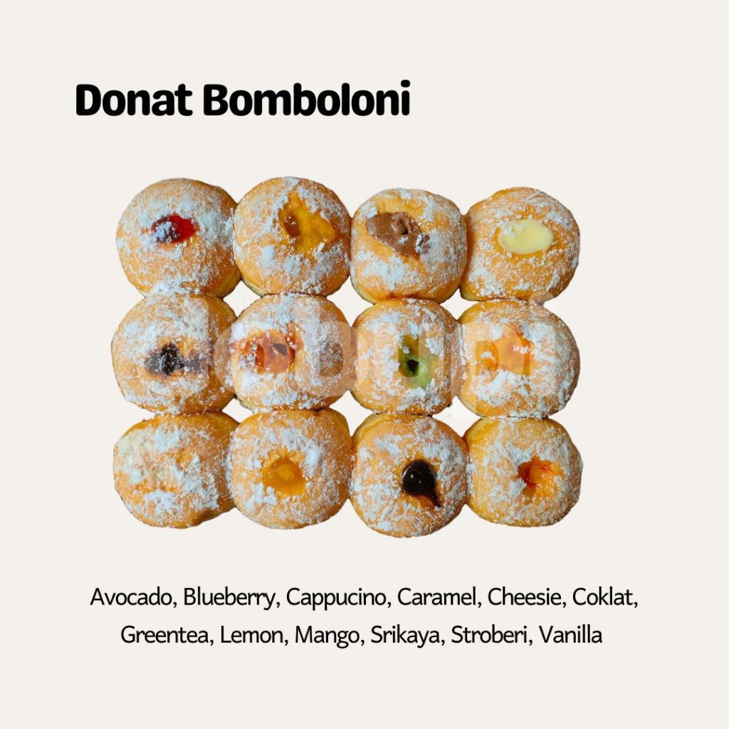 

Donat Bomboloni Dobupi 12 pcs