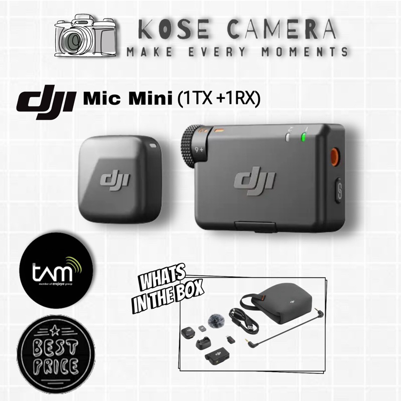 DJI Mic Mini (1TX + 1RX) - DJI Mic Mini Basic