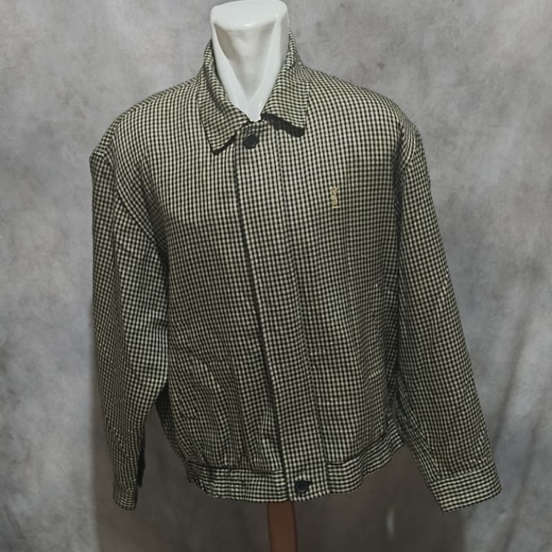 Jaket Wool Vintage Luxury Keren Second